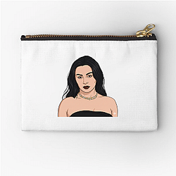 Charli xcx Apple Viral dance Charli Xcx Zipper Pouches