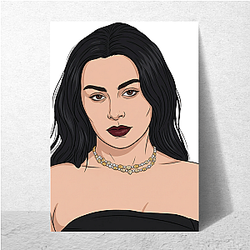 Charli xcx Apple Viral dance Charli Xcx Posters