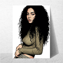 Charli xcx 360 Visual icon Charli Xcx Posters