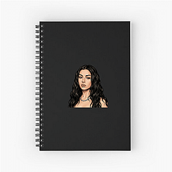 Charli xcx Girl Confident spirit Charli Xcx Notebook