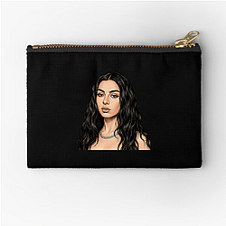 Charli xcx Girl Confident spirit Charli Xcx Zipper Pouches