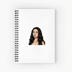Charli xcx Girl Confident spirit Charli Xcx Notebook