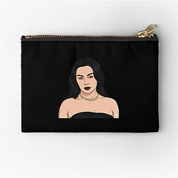 Charli xcx Apple Viral dance Charli Xcx Zipper Pouches