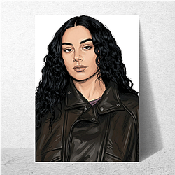 Charli xcx Brat Summer vibe Charli Xcx Posters
