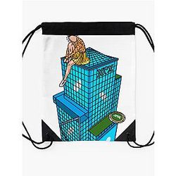Xcx Building Drawstring Bag Premium Merch Store