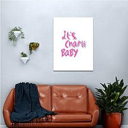 It S Charli Baby Canvas Print Premium Merch Store
