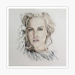 Charlize Theron stickers
