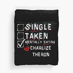 Mentally Dating Charlize Theron Duvet