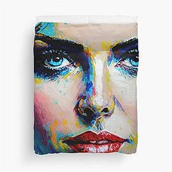 Charlize Theron Duvet Cover