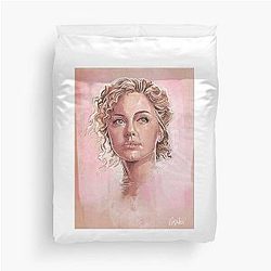 Charlize Theron Duvet Cover