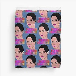 Charlize Theron Duvet Cover