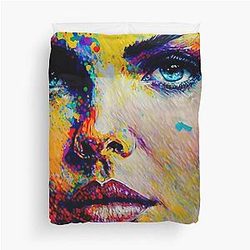 Charlize Theron Duvet Cover