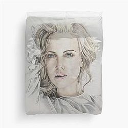 Charlize Theron Duvet Cover
