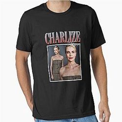 Charlize Theron 90's Essential T-Shirt