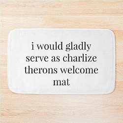 Charlize Theron Bath Mat