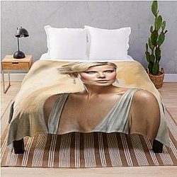 Charlize Theron Throw Blanket