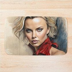 Digital Design Charlize Theron 3 Bath Mat
