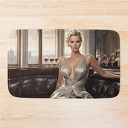 Digital Design of Charlize Theron Bath Mat