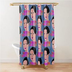 Charlize Theron Shower Curtain