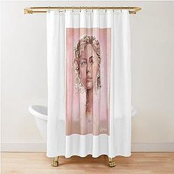 Charlize Theron Shower Curtain
