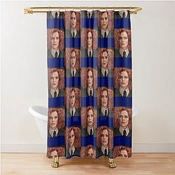Charlize Theron Long Shower Curtain
