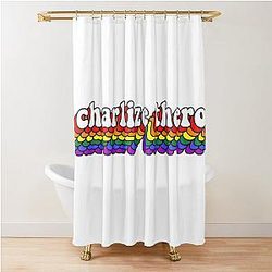 Charlize Theron Shower Curtain