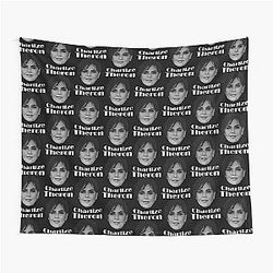 Charlize Theron Fan Art Tapestry