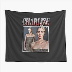 Charlize Theron Vintage Tapestry