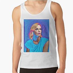 Pop Art Charlize Theron Tank Top