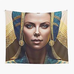 Charlize Theron Cleopatra Tapestry