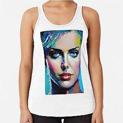 Charlize Theron Racerback Tank Top