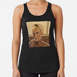 Charlize Theron Racerback Tank Top