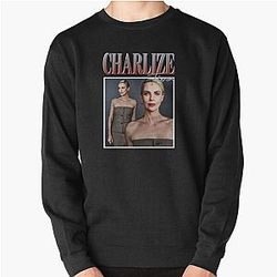 Charlize Theron 90s Vintage Pullover Sweatshirt