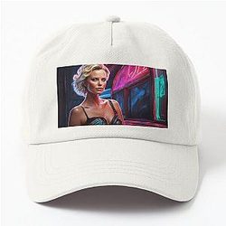 Digital design of Charlize Theron Dad Hat