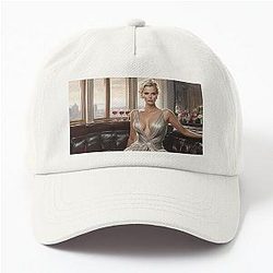 Digital design of Charlize Theron Dad Hat