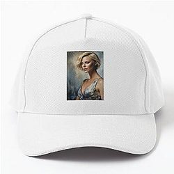 Digital Design of Charlize Theron Baseball Cap