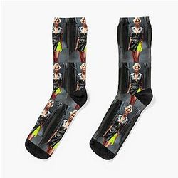 Digital design of Charlize Theron 10 Socks