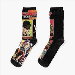 Charlize Theron Fighter Tournament Socks