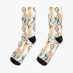 Digital Design of Charlize Theron Socks