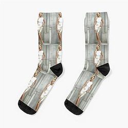 Digital design of Charlize Theron Socks