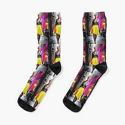 Digital Design of Charlize Theron Socks