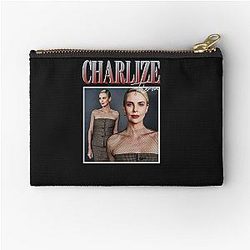 Charlize Theron Vintage Zipper Pouch
