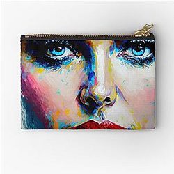 Charlize Theron Art Zipper Pouch