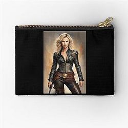 Charlize Theron Zipper Pouch