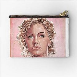 Charlize Theron Zipper Pouch