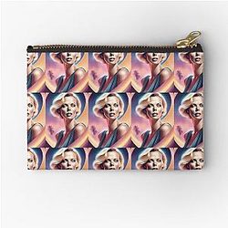 Charlize Theron Zipper Pouch