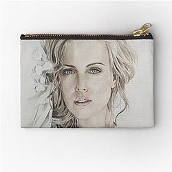 Charlize Theron Zipper Pouch