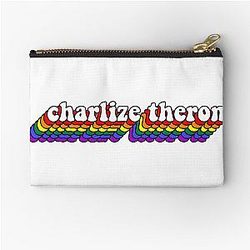 Charlize Theron Zipper Pouch