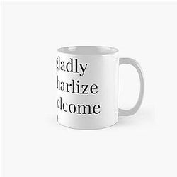 Charlize Theron Welcome Mat Classic Mug 

(Simplified)
Charlize Theron Welcome Mat