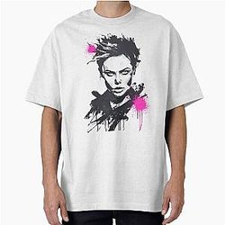 Charlize Theron Fashion Portrait Design Tee